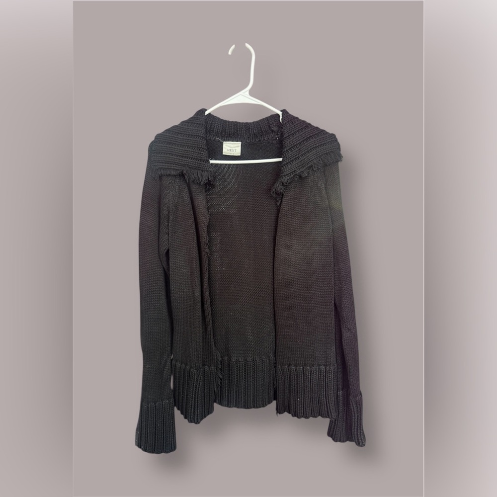 Next Black Knit Cardigan